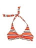 Jag Stripes Orange Swimsuit Top Size S - photo 1