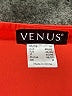 Venus 100% Polyester Solid Orange Casual Dress Size M - photo 7