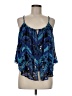Jessica Simpson 100% Polyester Blue Sleeveless Blouse Size M - photo 1