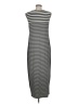 Chico's Stripes Black Casual Dress Size Med (1) - photo 2