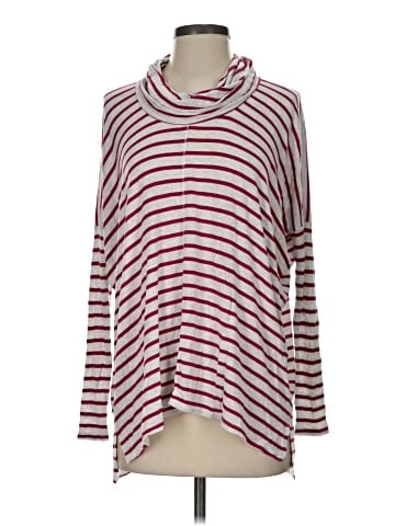 Bordeaux Long Sleeve Top (view 1)