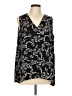 Fever 100% Polyester Black Sleeveless Blouse Size L - photo 1