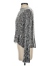 Wooden Ships Tweed Gray Turtleneck Sweater Size S - photo 5