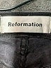 Reformation Chevron-herringbone Black Jeans Size 25 waist - photo 7