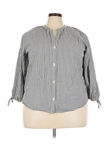 Free Assembly 3/4 Sleeve Blouse (view 1)