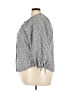 Free Assembly 100% Cotton Checkered-gingham Gray 3/4 Sleeve Blouse Size 3X - photo 5