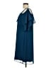 Thalia Sodi 100% Polyester Solid Blue Cocktail Dress Size L - photo 5