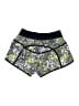 Lululemon Athletica Print Green Athletic Shorts Size 6 - photo 2