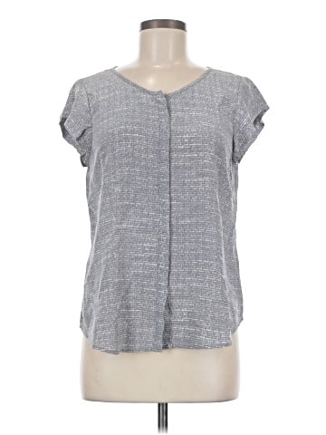 Joie Short Sleeve Silk Top (view 1)