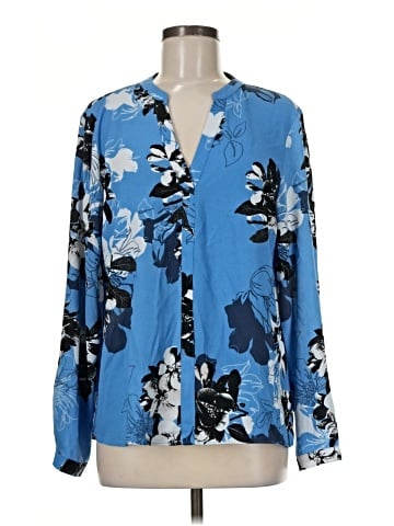 Jennifer Lopez Long Sleeve Blouse (view 1)
