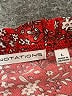 Notations Red Sleeveless T-Shirt Size L - photo 7