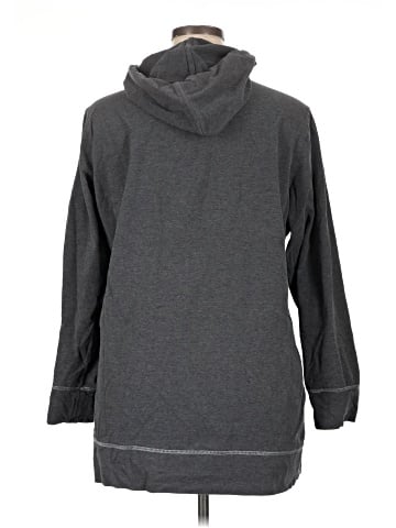 Zenergy by Chico's Zip Up Hoodie (view 2)