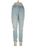 Old Navy Solid Blue Jeans Size 10 - photo 1