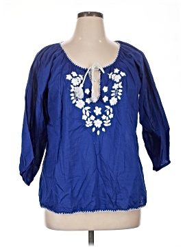 Natural Life 3/4 Sleeve Blouse