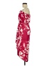 Angie 100% Polyester Tropical Pink Cocktail Dress Size M - photo 5