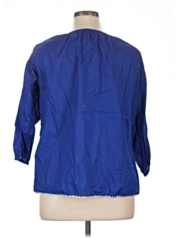 Natural Life 3/4 Sleeve Blouse (view 2)
