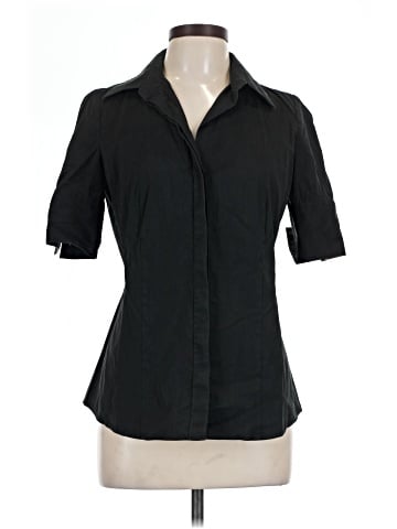 Ann Taylor 3/4 Sleeve Button-Down Shirt (view 1)