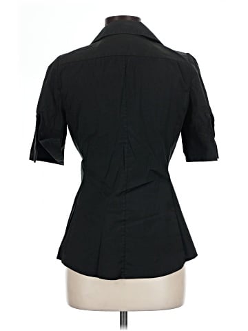 Ann Taylor 3/4 Sleeve Button-Down Shirt (view 2)