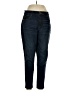 Democracy Solid Blue Jeans Size 14W - photo 1