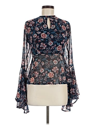 Lulus Long Sleeve Blouse (view 1)