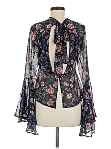 Lulus Long Sleeve Blouse (view 2)