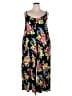 Torrid Floral Black Jumpsuit Size 3X Plus (3) - photo 1