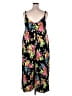 Torrid Floral Black Jumpsuit Size 3X Plus (3) - photo 2