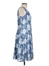 Perceptions Paisley Blue Casual Dress Size L - photo 4