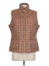 St. John's Bay 100% Polyester Tweed Orange Vest Size L - photo 1