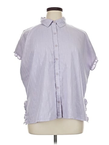 DKNY Short Sleeve Blouse (view 1)