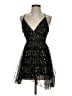 Lulus 100% Polyester Stars Black Cocktail Dress Size XS - photo 1