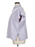 DKNY Purple Short Sleeve Blouse Size XL - photo 5