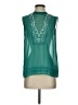 Hinge Teal Sleeveless T-Shirt Size S - photo 1