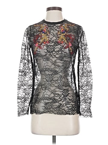 Sandro Long Sleeve Blouse (view 1)