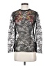 Sandro Gray Long Sleeve Blouse Size Sm (1) - photo 1
