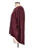 One A Burgundy Long Sleeve Top Size L - photo 5