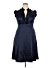 Monsoon Blue Cocktail Dress Size 18 - photo 1