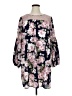 Suzanne Betro 100% Polyester Floral Black Casual Dress Size 1X - photo 1
