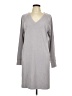 Athleta Solid Gray Casual Dress Size M - photo 1
