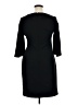 DKNY Solid Black Cocktail Dress Size 14 - photo 2