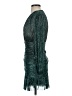 Maje 100% Polyester Metallic Green Cocktail Dress Size EU (FR) 34 / US 2 - photo 5