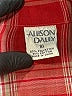 Allison Daley Plaid Red Short Sleeve Blouse Size 18 - photo 7