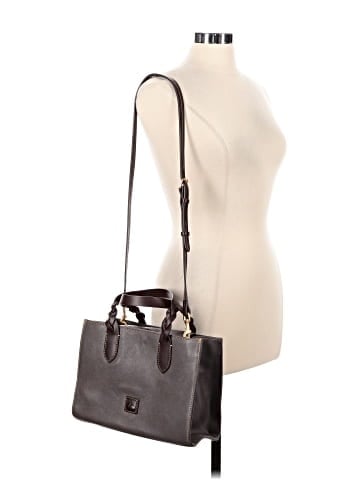 Dooney & Bourke Leather Satchel (view 2)