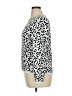 Ann Taylor Animal Print Silver Pullover Sweater Size XL - photo 5
