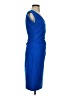 Diane von Furstenberg Solid Blue Cocktail Dress Size 4 - photo 4