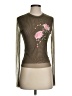 Blumarine Brown Long Sleeve Top Size XXS (estimated) - photo 1