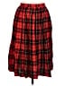 Unbranded Plaid Red Casual Skirt Size 12 - photo 1
