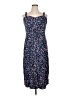 Angels 100% Rayon Floral Blue Casual Dress Size XL - photo 1