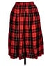 Unbranded Plaid Red Casual Skirt Size 12 - photo 2