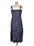 Angels 100% Rayon Floral Blue Casual Dress Size XL - photo 2